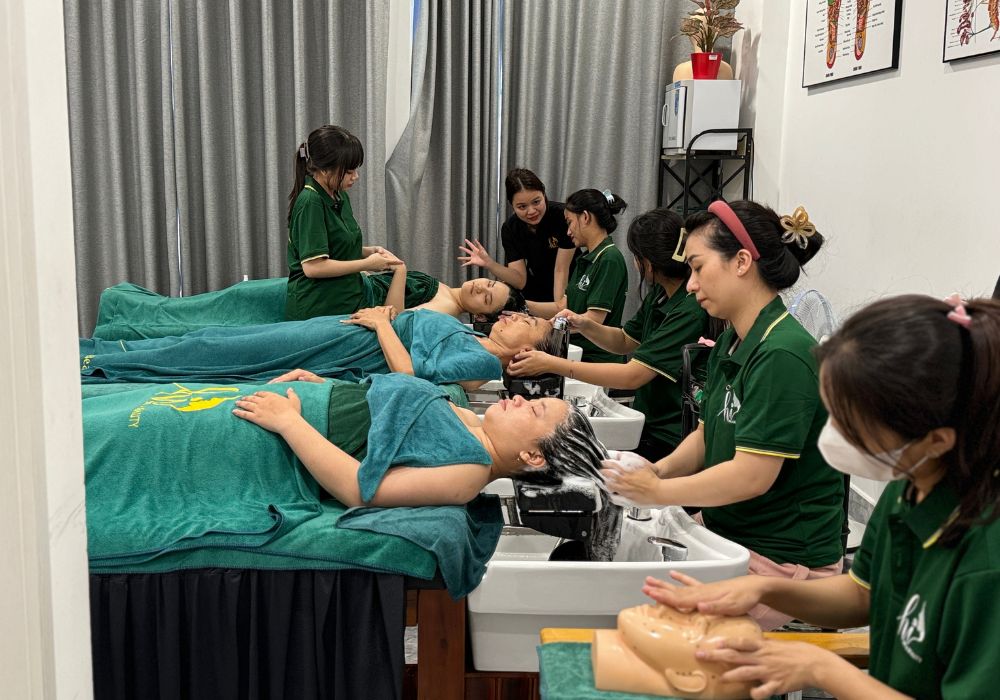 KHÓA HỌC GỘI ĐẦU DƯỠNG SINH ĐÔNG Y CỔ TRUYỀN