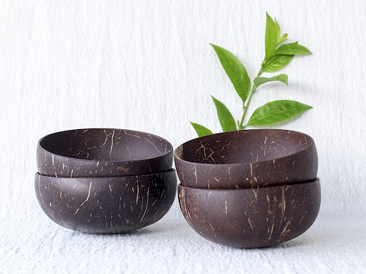 Bát Gáo Dừa + Muỗng trong spa